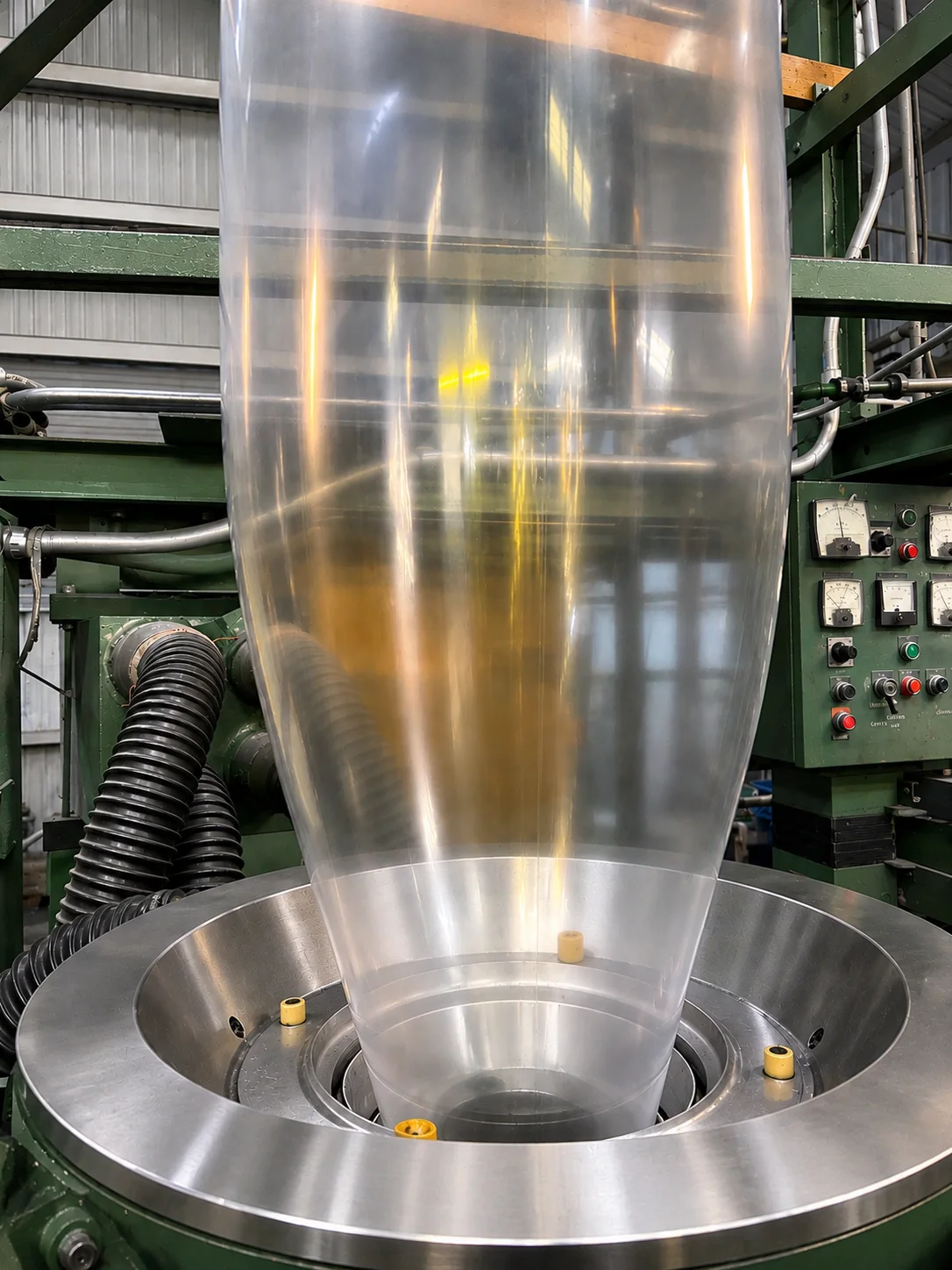 Film-Pak polyethylene film extrusion equipment