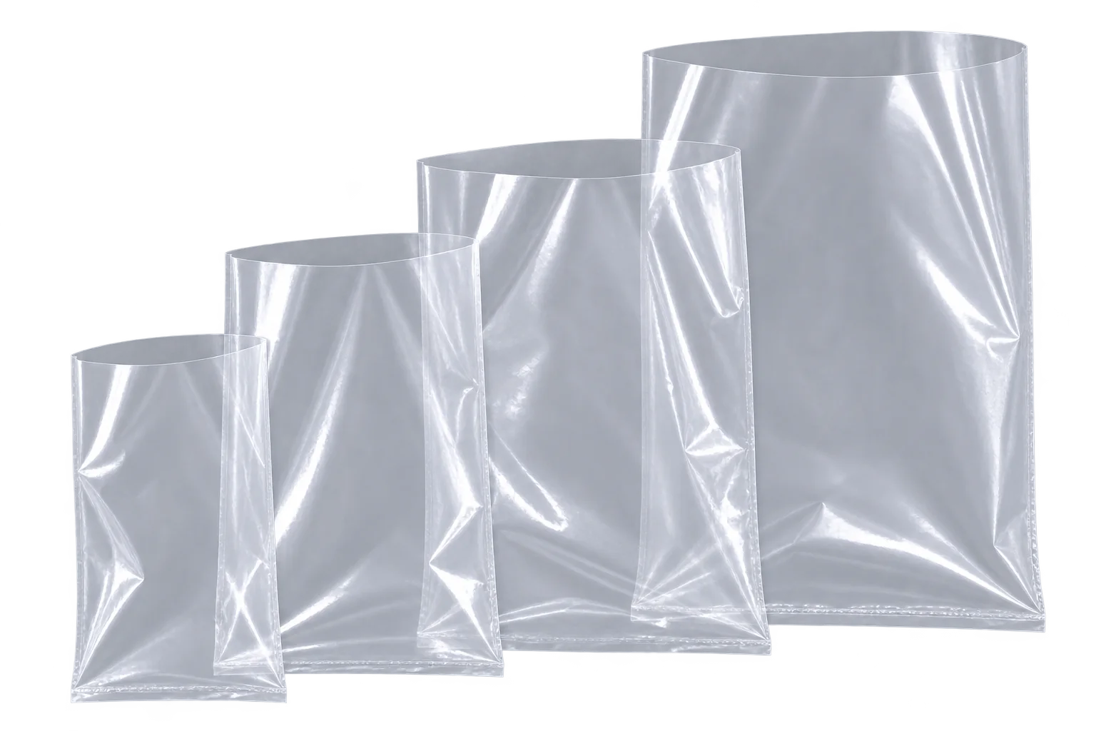 Custom flat low-density polyethylene poly bag