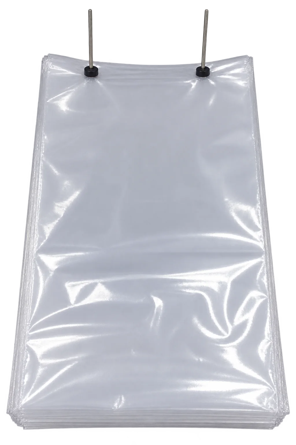 Machine-loadable wicketed polyethylene bags